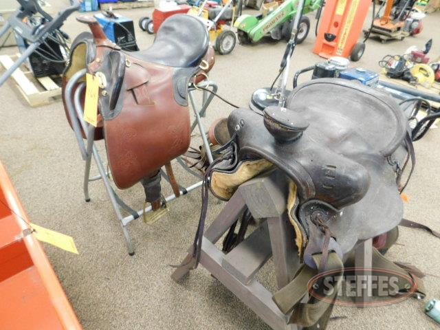 (2) Leather horse saddles_1.JPG